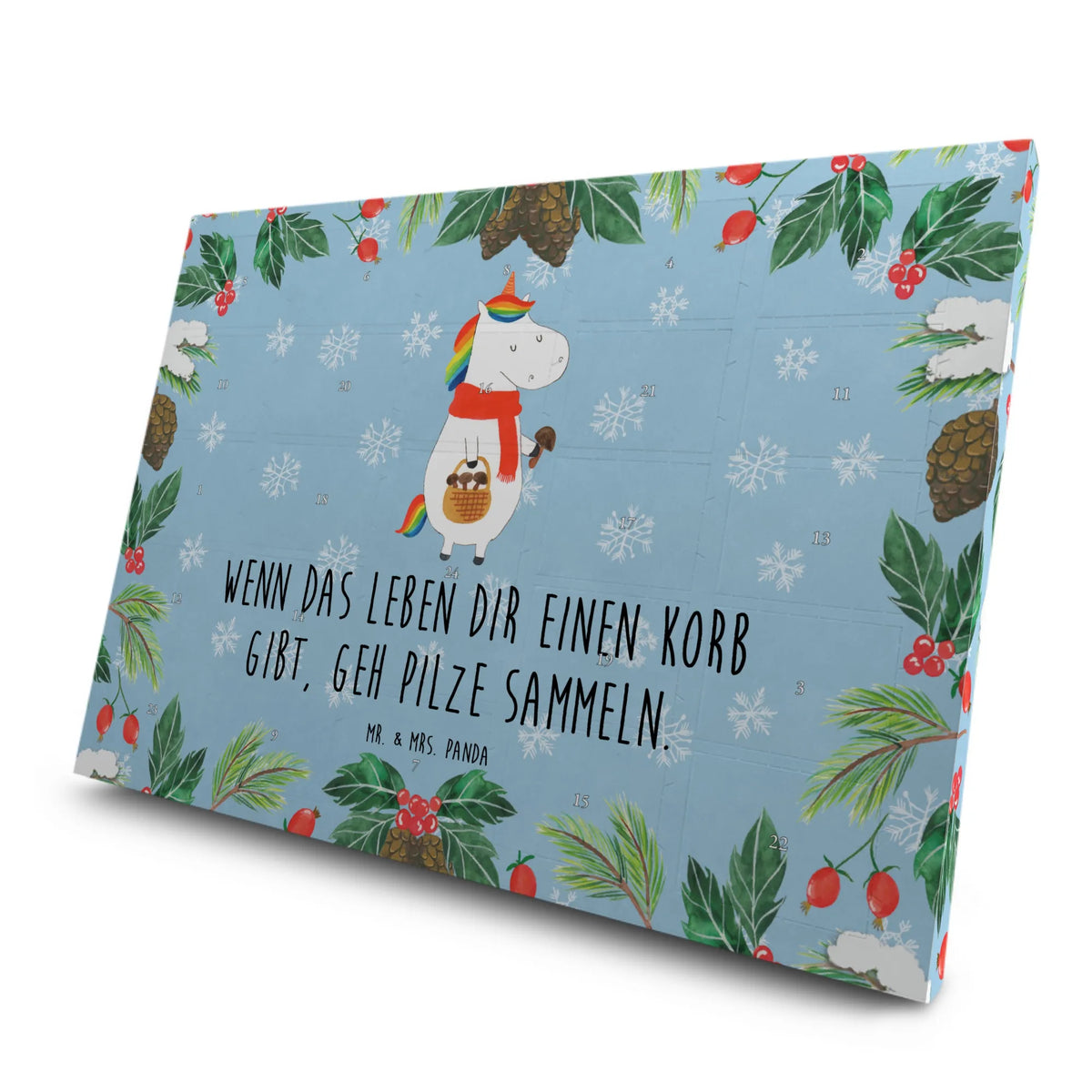 Tee Adventskalender Einhorn Pilz