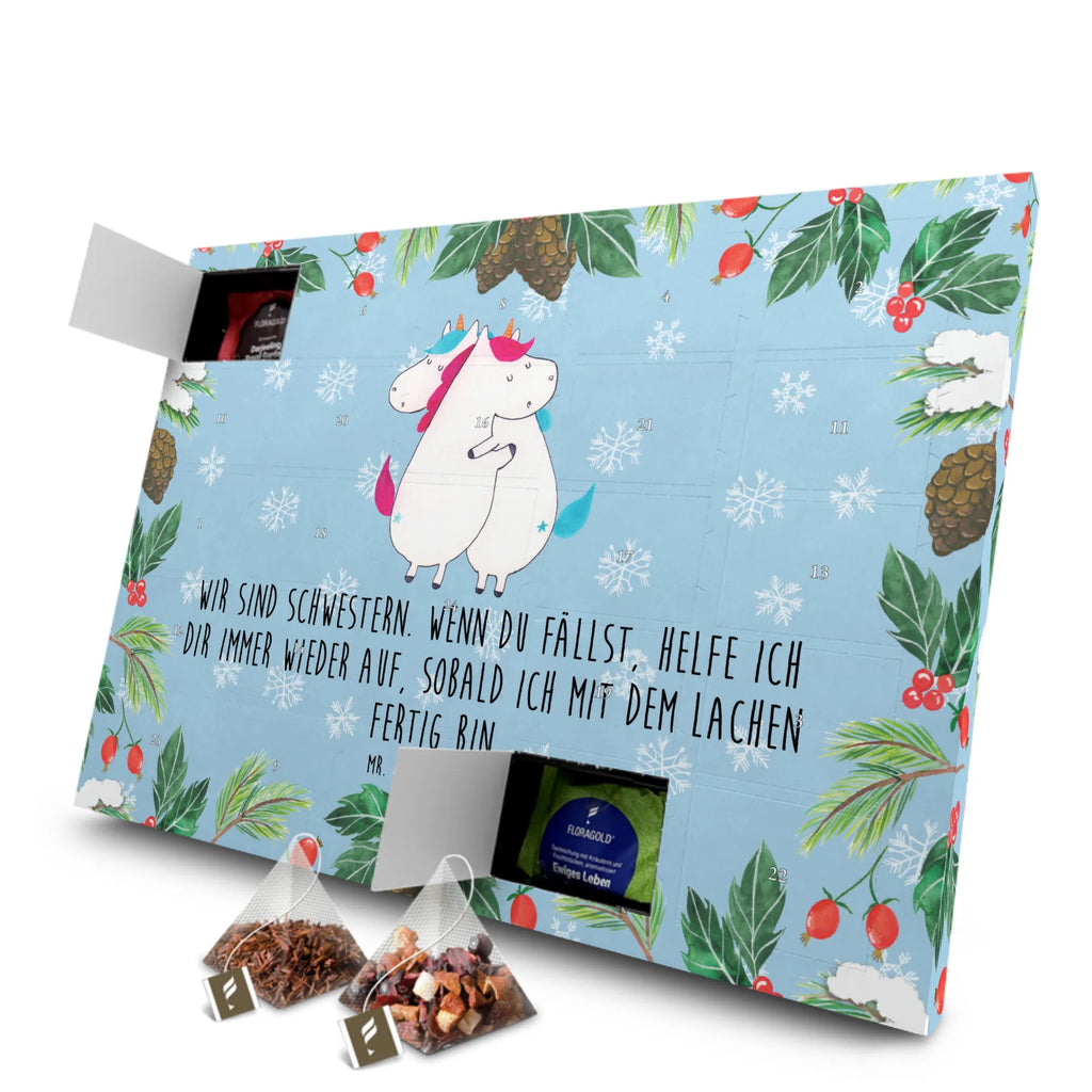 Tee Adventskalender Einhörner Umarmen Adventskalender mit Tee, Adventskalender, Tee Adventskalender, Einhorn, Einhorn Deko, Einhörner, Unicorn, Sister, Schwester, Freundin, Familie, BFF, Freundinnen, Schwestern, Geschwister, Liebe