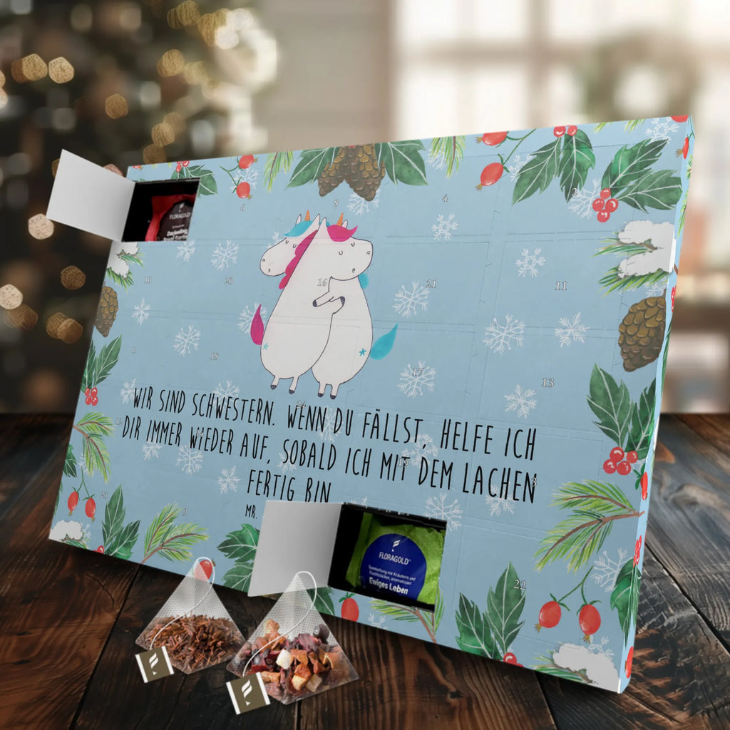 Tee Adventskalender Einhörner Umarmen Adventskalender mit Tee, Adventskalender, Tee Adventskalender, Einhorn, Einhorn Deko, Einhörner, Unicorn, Sister, Schwester, Freundin, Familie, BFF, Freundinnen, Schwestern, Geschwister, Liebe