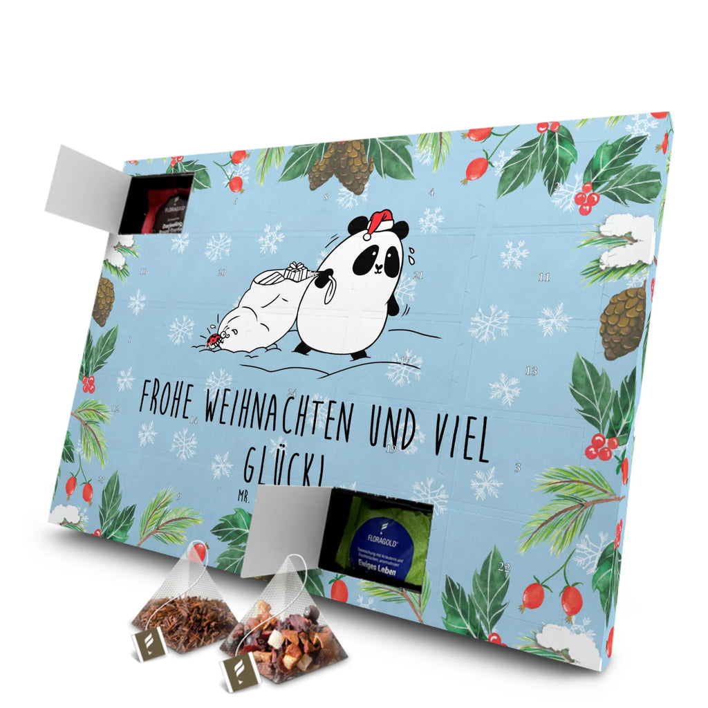 Tee Adventskalender Panda Weihnachten Adventskalender mit Tee, Adventskalender, Tee Adventskalender