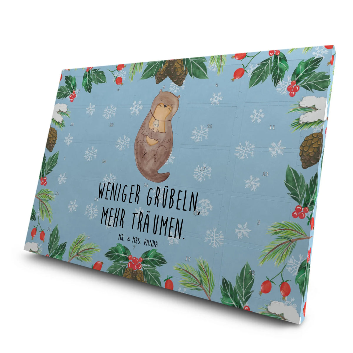 Tee Adventskalender Otter Muschel