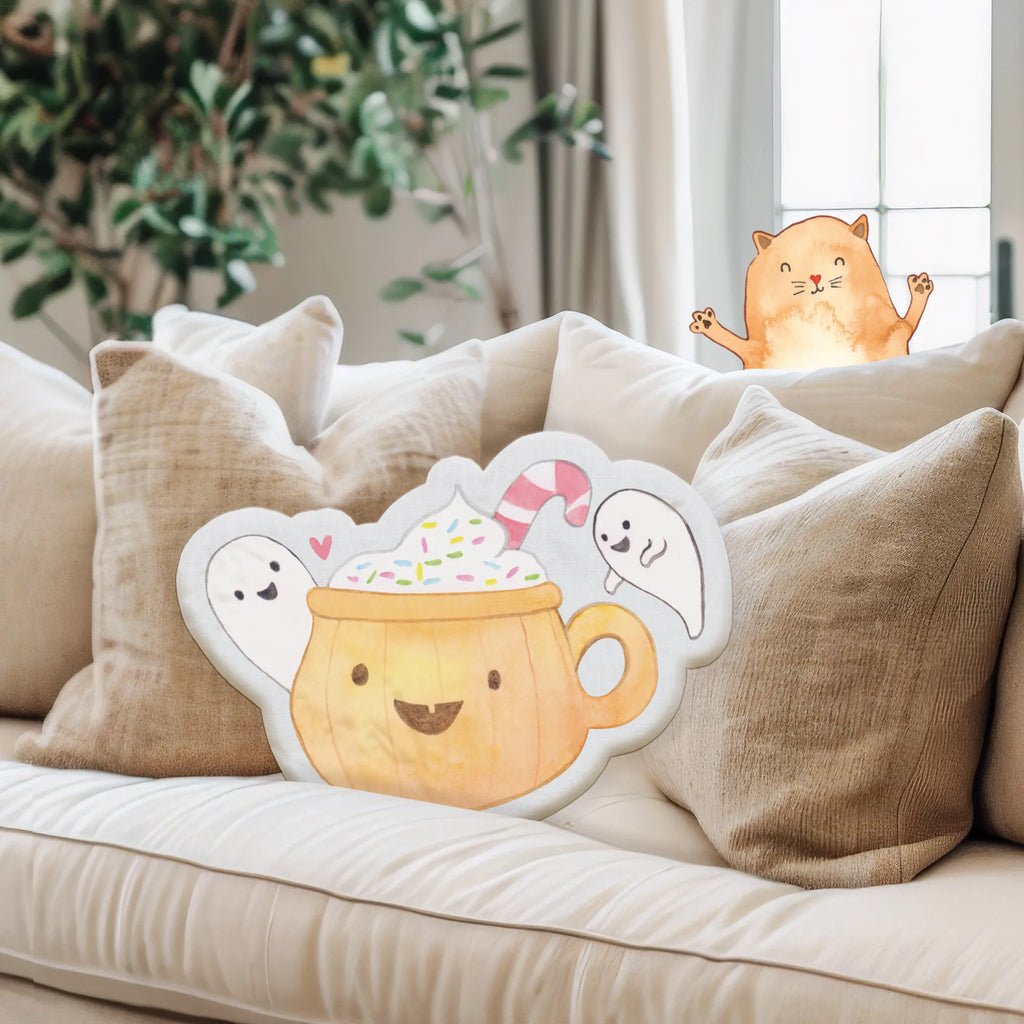 Animal Pillow Coffee Ghost Halloween, decoration, Martin singing, decor, gifts, giving