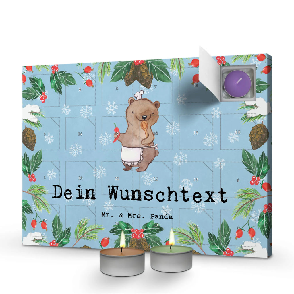  Cook Passion Personalisierter Duftkerzen Adventskalender, Geschenk, Schenken, Jubiläum, Danke, Dankeschön, Beruf, Ausbildung, Abschied, Rente, Kollege, Kollegin, Arbeitskollege, Mitarbeiter, Firma, Koch, Küchenchef, Sternekoch, Fernsehkoch, Küchenmeister, Restaurant, Schiffskoch, Chefkoch