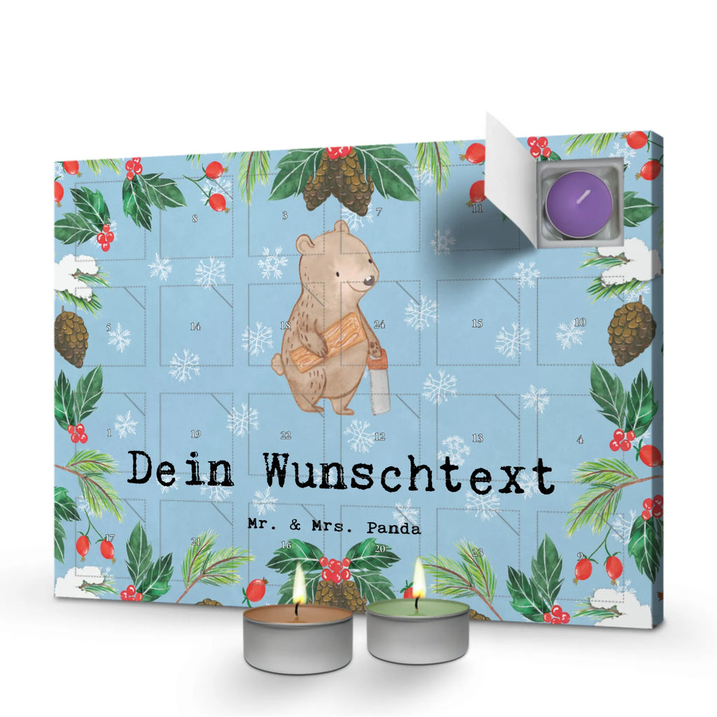 Personalisierter Duftkerzen Adventskalender Schreiner Leidenschaft Personalisierter Duftkerzen Adventskalender, Geschenk, Schenken, Jubiläum, Danke, Dankeschön, Beruf, Ausbildung, Abschied, Rente, Kollege, Kollegin, Arbeitskollege, Mitarbeiter, Firma