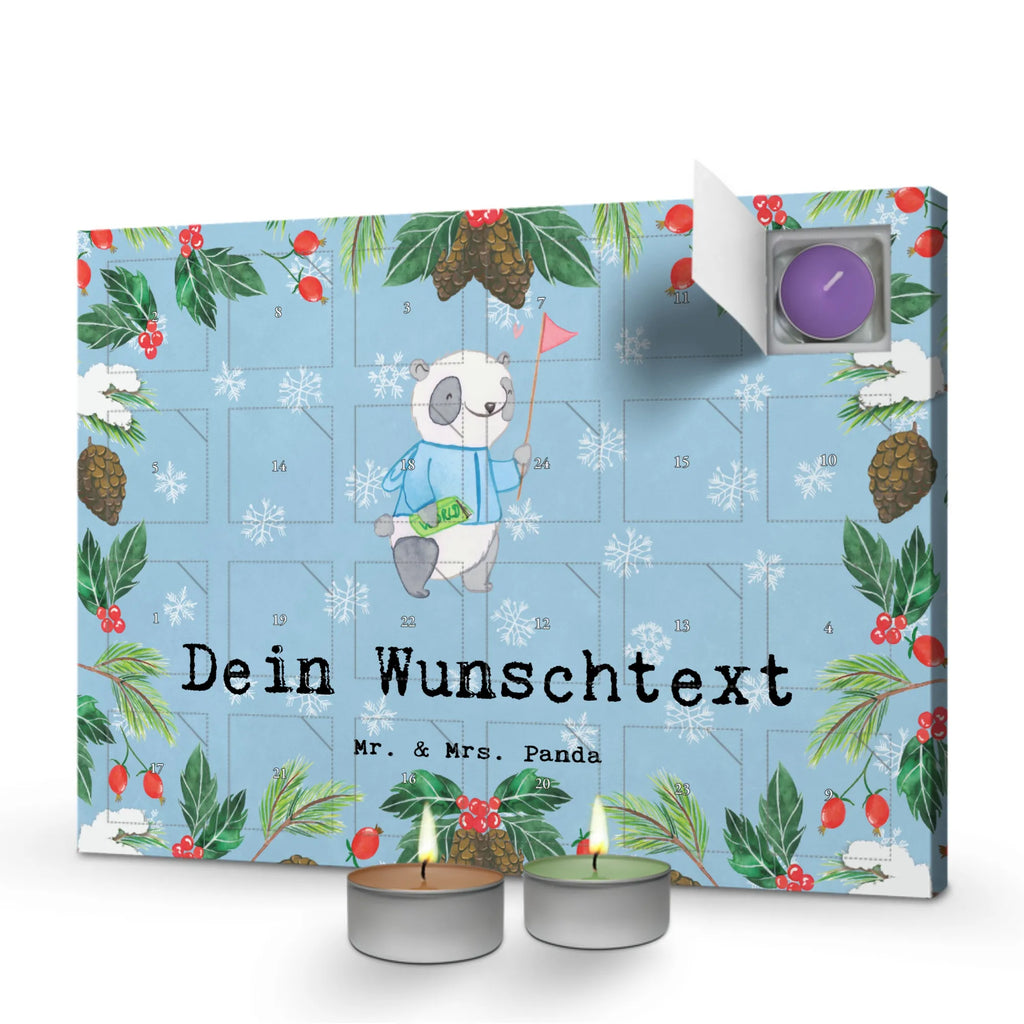 Personalisierter Duftkerzen Adventskalender Reiseleiter Leidenschaft Personalisierter Duftkerzen Adventskalender, Geschenk, Schenken, Jubiläum, Danke, Dankeschön, Beruf, Ausbildung, Abschied, Rente, Kollege, Kollegin, Arbeitskollege, Mitarbeiter, Firma