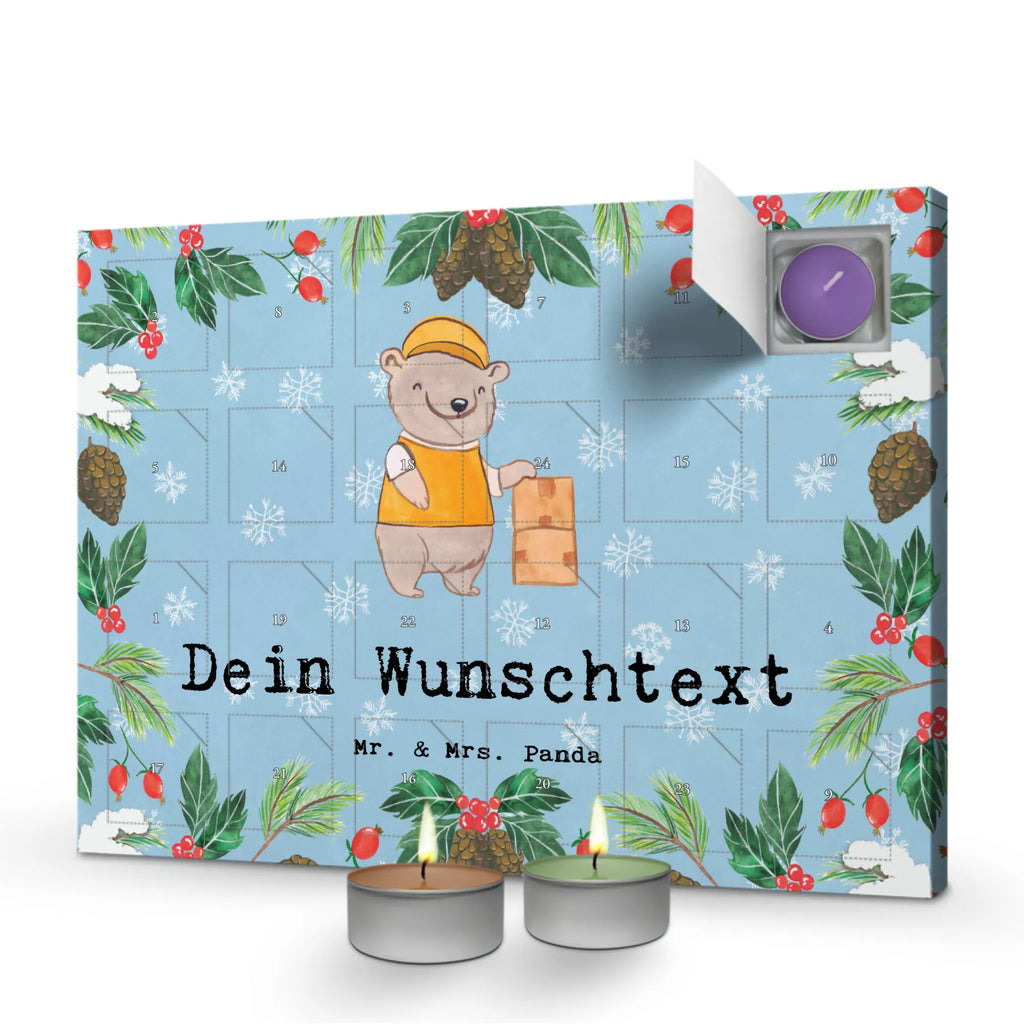 Personalisierter Duftkerzen Adventskalender Lieferdienstmitarbeiter Leidenschaft Personalisierter Duftkerzen Adventskalender, Geschenk, Schenken, Jubiläum, Danke, Dankeschön, Beruf, Ausbildung, Abschied, Rente, Kollege, Kollegin, Arbeitskollege, Mitarbeiter, Firma, Pizzabäcker, Lieferbringdienst, Lieferdienstmitarbeiter, Pizzabringdienst, Pizzabote