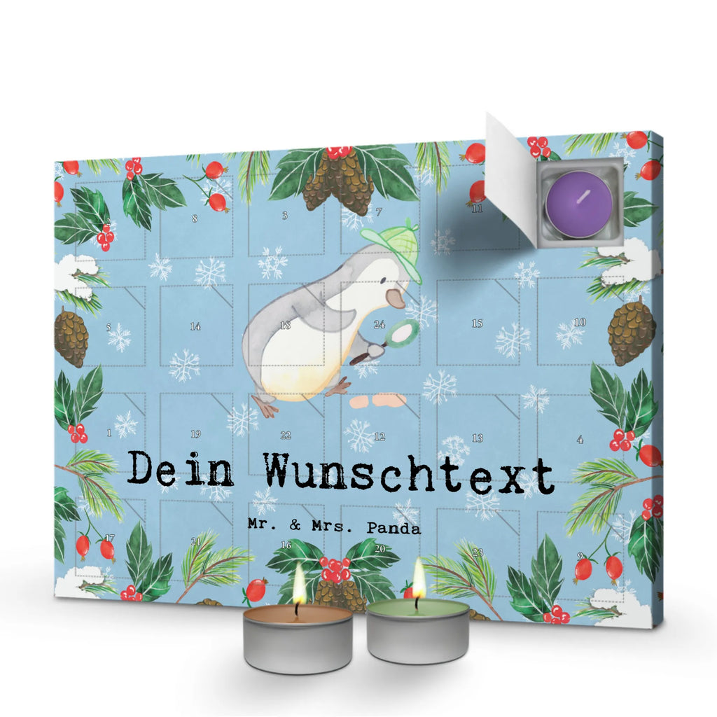 Personalisierter Duftkerzen Adventskalender Detektiv Leidenschaft Personalisierter Duftkerzen Adventskalender, Geschenk, Schenken, Jubiläum, Danke, Dankeschön, Beruf, Ausbildung, Abschied, Rente, Kollege, Kollegin, Arbeitskollege, Mitarbeiter, Firma, Wirtschaftsdetektei, Detektiv, Spurensuche, Berufsdetektiv, Detektivausbildung, Privatdetektei, Agent, Ermittler