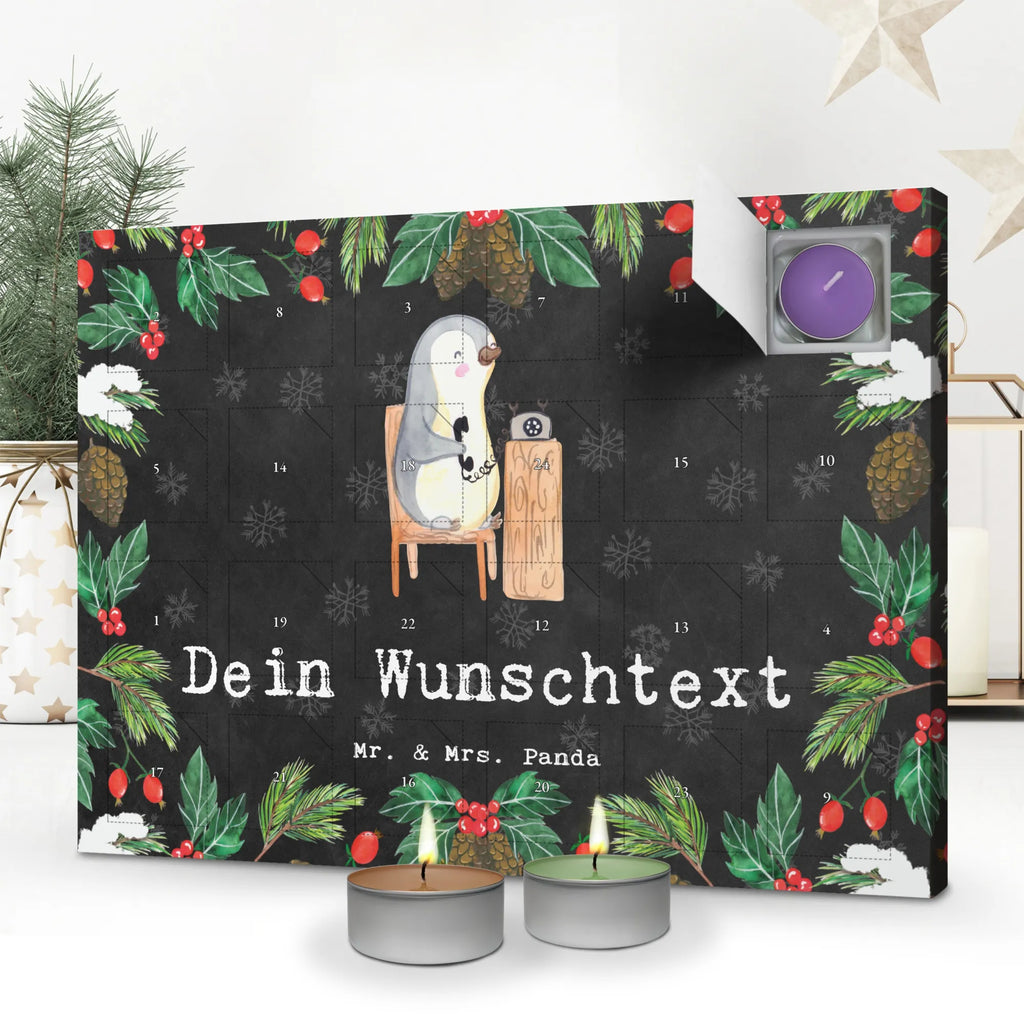 Personalisierter Duftkerzen Adventskalender Sekretär Leidenschaft Personalisierter Duftkerzen Adventskalender, Geschenk, Schenken, Jubiläum, Danke, Dankeschön, Beruf, Ausbildung, Abschied, Rente, Kollege, Kollegin, Arbeitskollege, Mitarbeiter, Firma