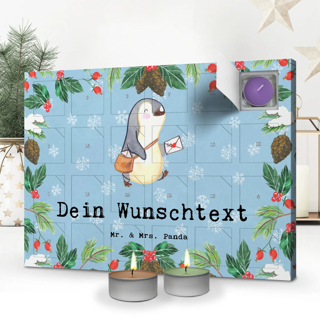 Personalisierter Duftkerzen Adventskalender Postbote Leidenschaft Personalisierter Duftkerzen Adventskalender, Geschenk, Schenken, Jubiläum, Danke, Dankeschön, Beruf, Ausbildung, Abschied, Rente, Kollege, Kollegin, Arbeitskollege, Mitarbeiter, Firma, Postbote, Postler, Briefträger, Briefzusteller