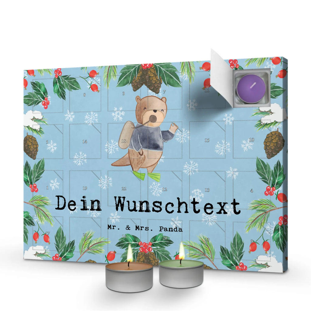 Personalisierter Duftkerzen Adventskalender Tauchlehrer Leidenschaft Personalisierter Duftkerzen Adventskalender, Geschenk, Schenken, Jubiläum, Danke, Dankeschön, Beruf, Ausbildung, Abschied, Rente, Kollege, Kollegin, Arbeitskollege, Mitarbeiter, Firma