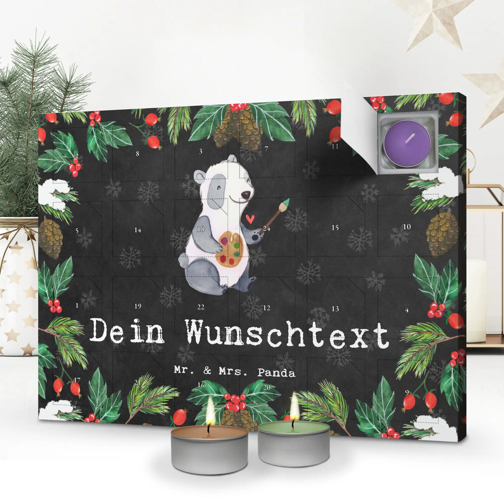 Personalisierter Duftkerzen Adventskalender Restaurator Leidenschaft Personalisierter Duftkerzen Adventskalender, Geschenk, Schenken, Jubiläum, Danke, Dankeschön, Beruf, Ausbildung, Abschied, Rente, Kollege, Kollegin, Arbeitskollege, Mitarbeiter, Firma
