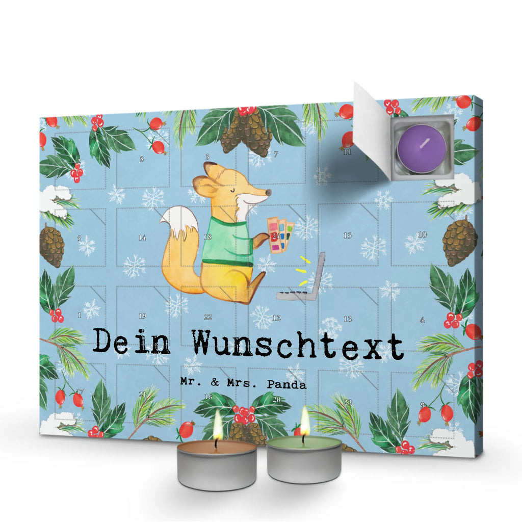 Personalisierter Duftkerzen Adventskalender Mediengestalter Leidenschaft Personalisierter Duftkerzen Adventskalender, Geschenk, Schenken, Jubiläum, Danke, Dankeschön, Beruf, Ausbildung, Abschied, Rente, Kollege, Kollegin, Arbeitskollege, Mitarbeiter, Firma, Grafiker, Mediengestalter, Designer, Grafikdesigner