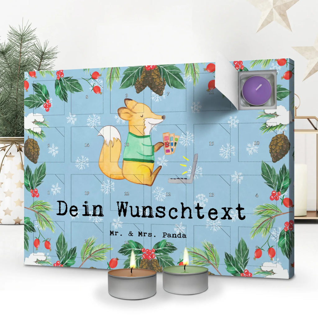 Personalisierter Duftkerzen Adventskalender Mediengestalter Leidenschaft Personalisierter Duftkerzen Adventskalender, Geschenk, Schenken, Jubiläum, Danke, Dankeschön, Beruf, Ausbildung, Abschied, Rente, Kollege, Kollegin, Arbeitskollege, Mitarbeiter, Firma, Grafiker, Mediengestalter, Designer, Grafikdesigner