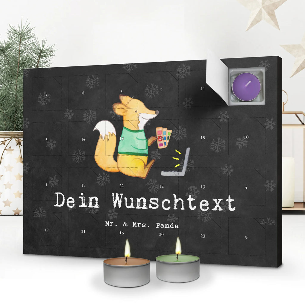 Personalisierter Duftkerzen Adventskalender Mediengestalter Leidenschaft Personalisierter Duftkerzen Adventskalender, Geschenk, Schenken, Jubiläum, Danke, Dankeschön, Beruf, Ausbildung, Abschied, Rente, Kollege, Kollegin, Arbeitskollege, Mitarbeiter, Firma, Grafiker, Mediengestalter, Designer, Grafikdesigner