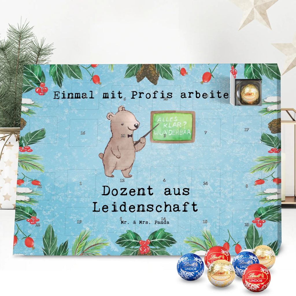 Chocolate advent calendar Lecturer Passion gift, gift idea, sayings, best, farewell gift, passing exam, anniversary, retirement, promotion, job start, profession