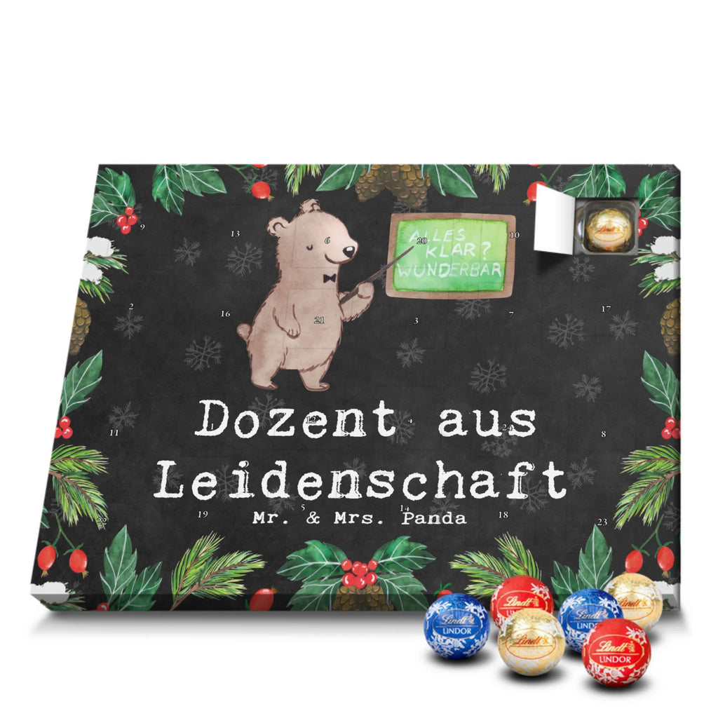 Chocolate advent calendar Lecturer Passion gift, gift idea, sayings, best, farewell gift, passing exam, anniversary, retirement, promotion, job start, profession