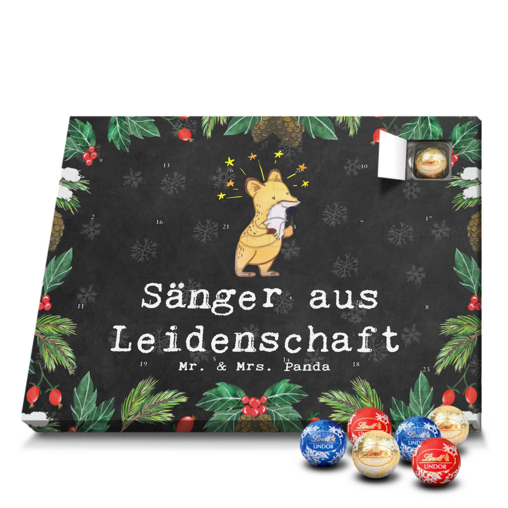 Chocolate advent calendar Singer Passion gift, gift idea, sayings, best, farewell gift, passing exam, anniversary, retirement, promotion, job start, profession