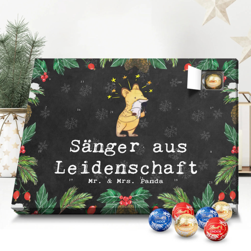 Chocolate advent calendar Singer Passion gift, gift idea, sayings, best, farewell gift, passing exam, anniversary, retirement, promotion, job start, profession