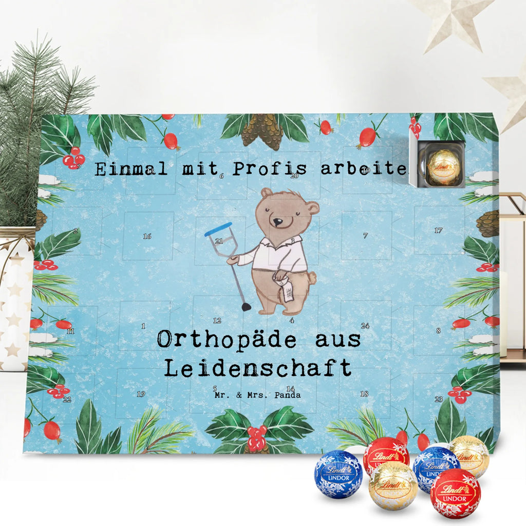 Chocolate advent calendar Orthopedic Doctor Passion gift, gift idea, sayings, best, farewell gift, passing exam, anniversary, retirement, promotion, job start, profession