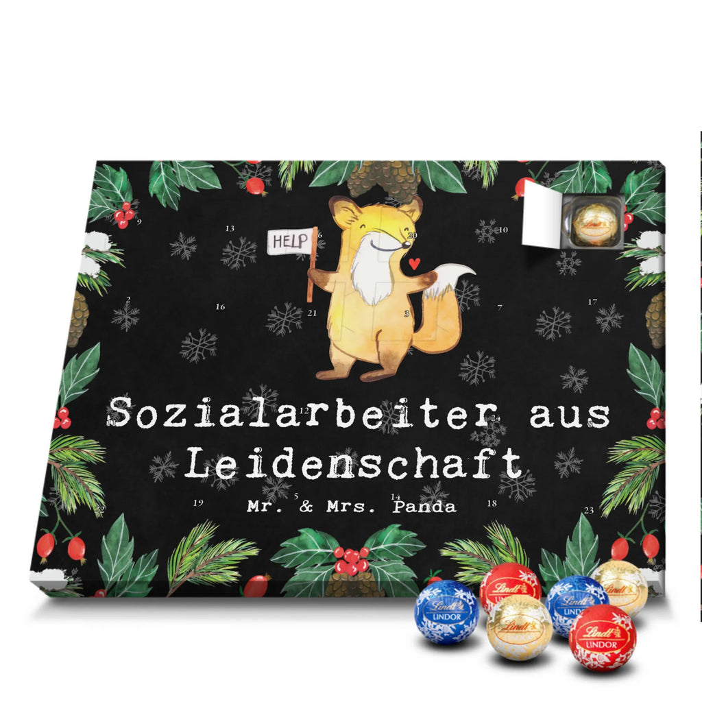 Chocolate advent calendar Social Worker Passion gift, sayings, gift idea, best, farewell gift, passing exam, anniversary, retirement, promotion, job start, profession
