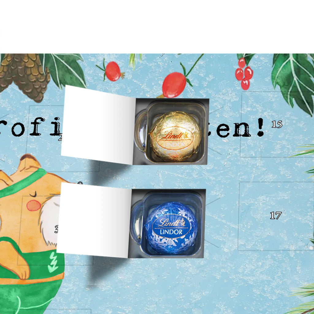 Chocolate advent calendar Athlete Passion gift, gift idea, sayings, best, farewell gift, passing exam, anniversary, retirement, promotion, job start, profession