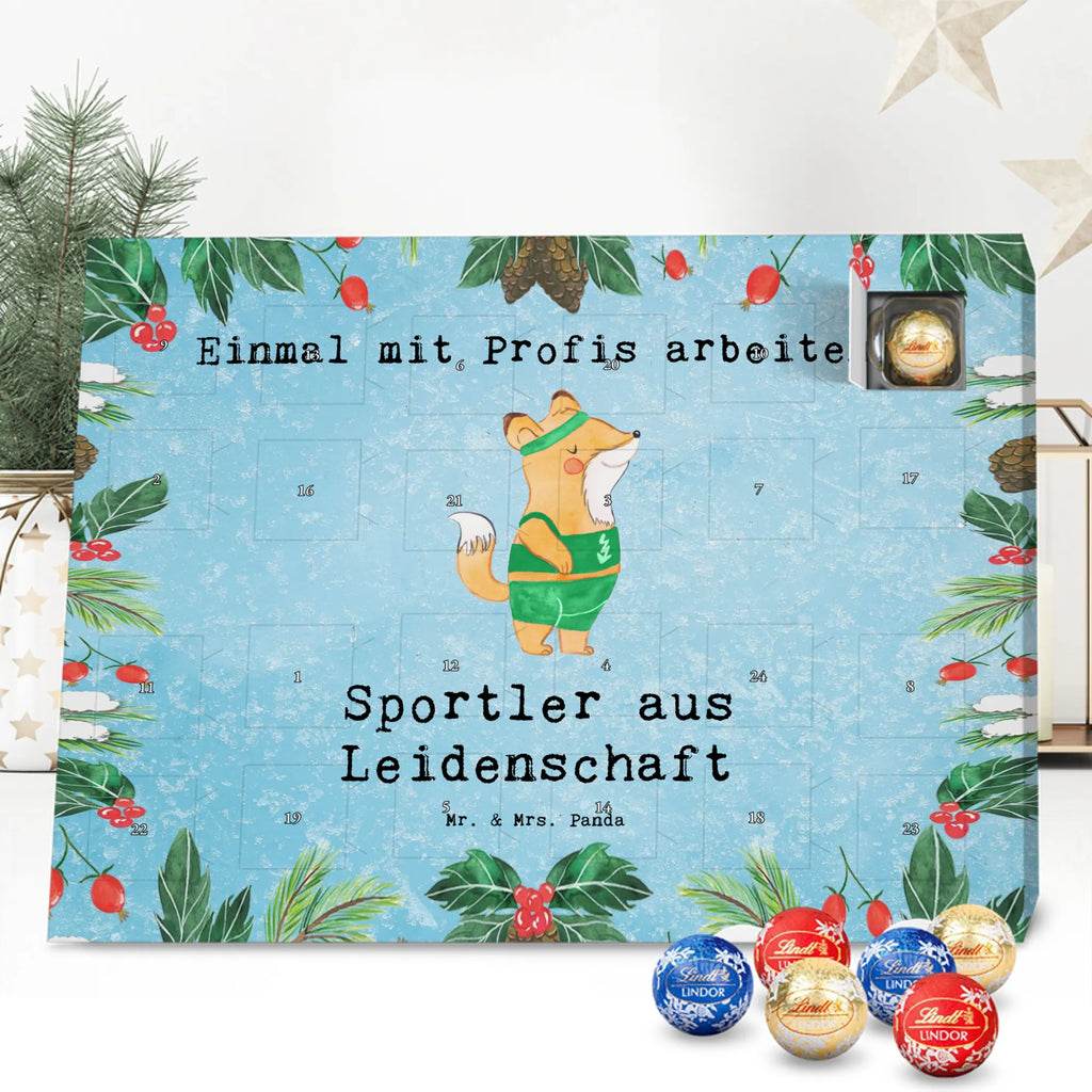 Chocolate advent calendar Athlete Passion gift, gift idea, sayings, best, farewell gift, passing exam, anniversary, retirement, promotion, job start, profession