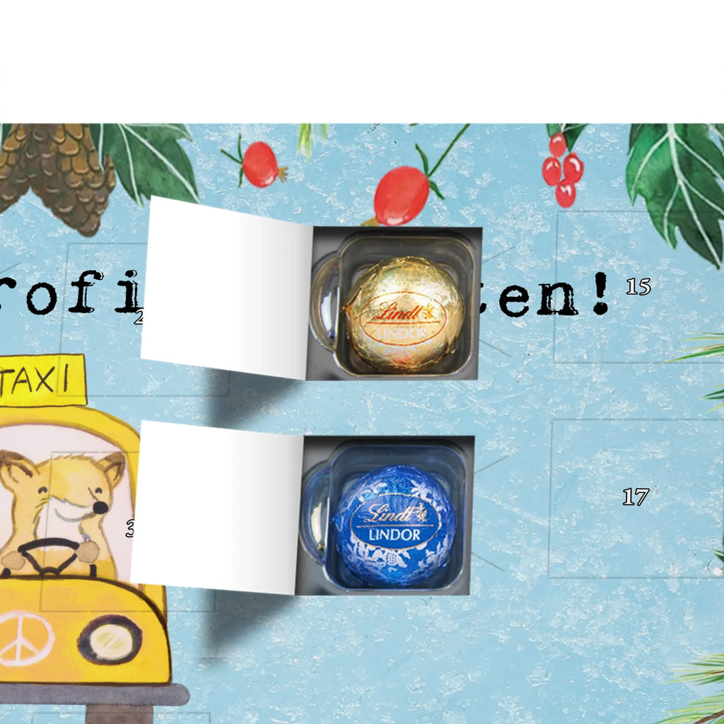 Chocolate advent calendar Taxi driver Passion gift, gift idea, sayings, best, farewell gift, passing exam, anniversary, retirement, promotion, job start, profession
