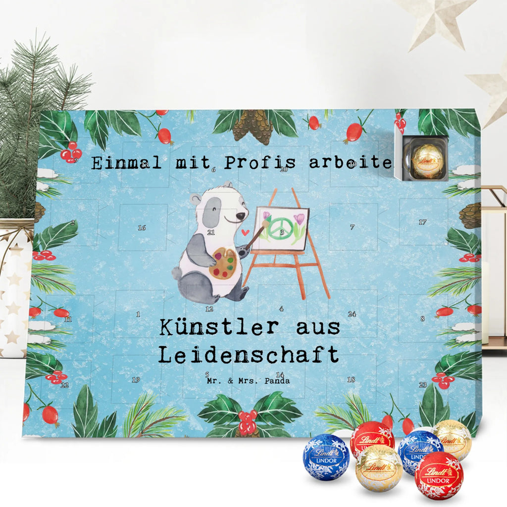 Chocolate advent calendar Artist passion gift, sayings, gift idea, best, farewell gift, passing exam, anniversary, retirement, promotion, job start, profession