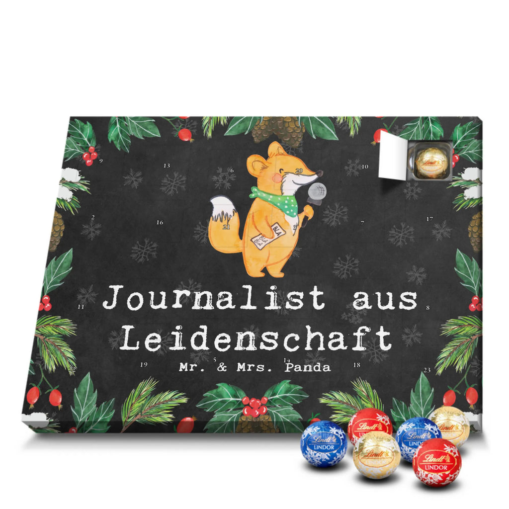 Chocolate advent calendar Journalist Passion gift, gift idea, sayings, best, farewell gift, passing exam, anniversary, retirement, promotion, job start, profession