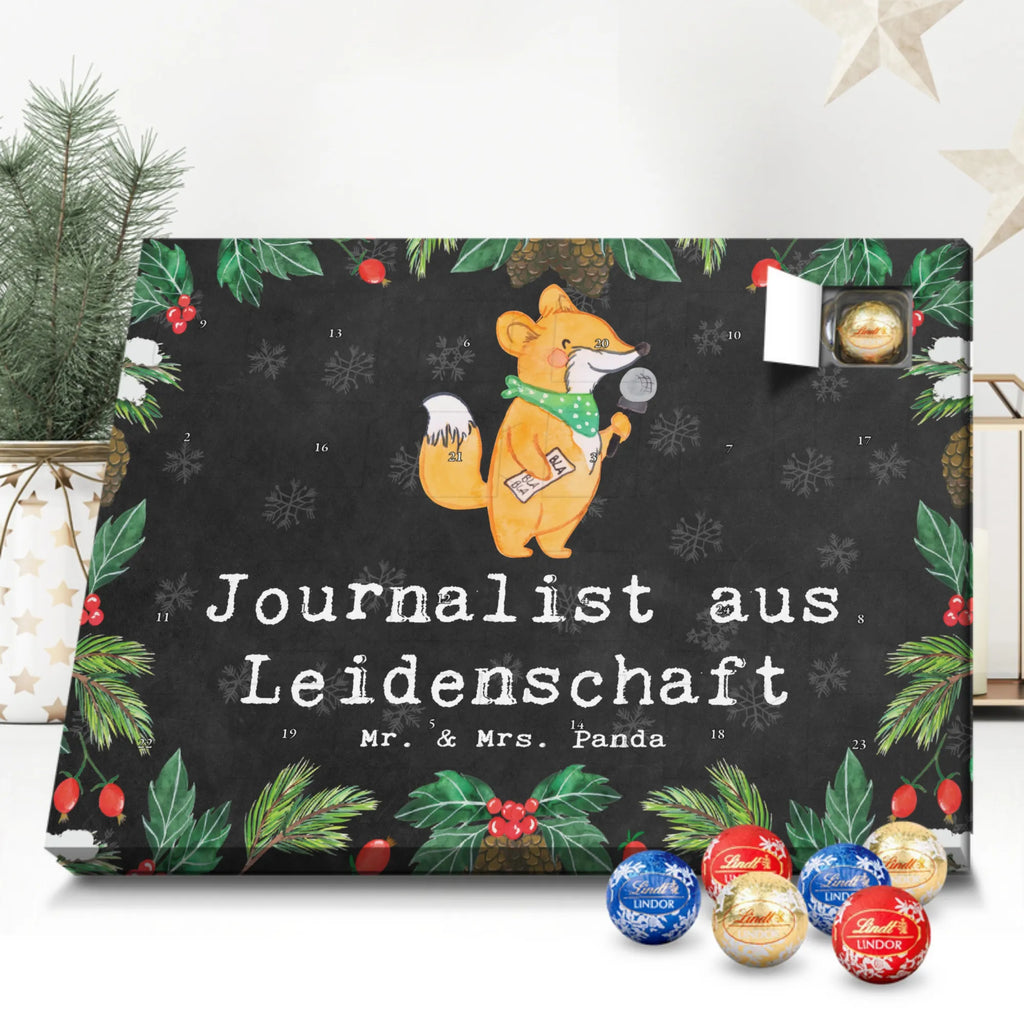Chocolate advent calendar Journalist Passion gift, gift idea, sayings, best, farewell gift, passing exam, anniversary, retirement, promotion, job start, profession