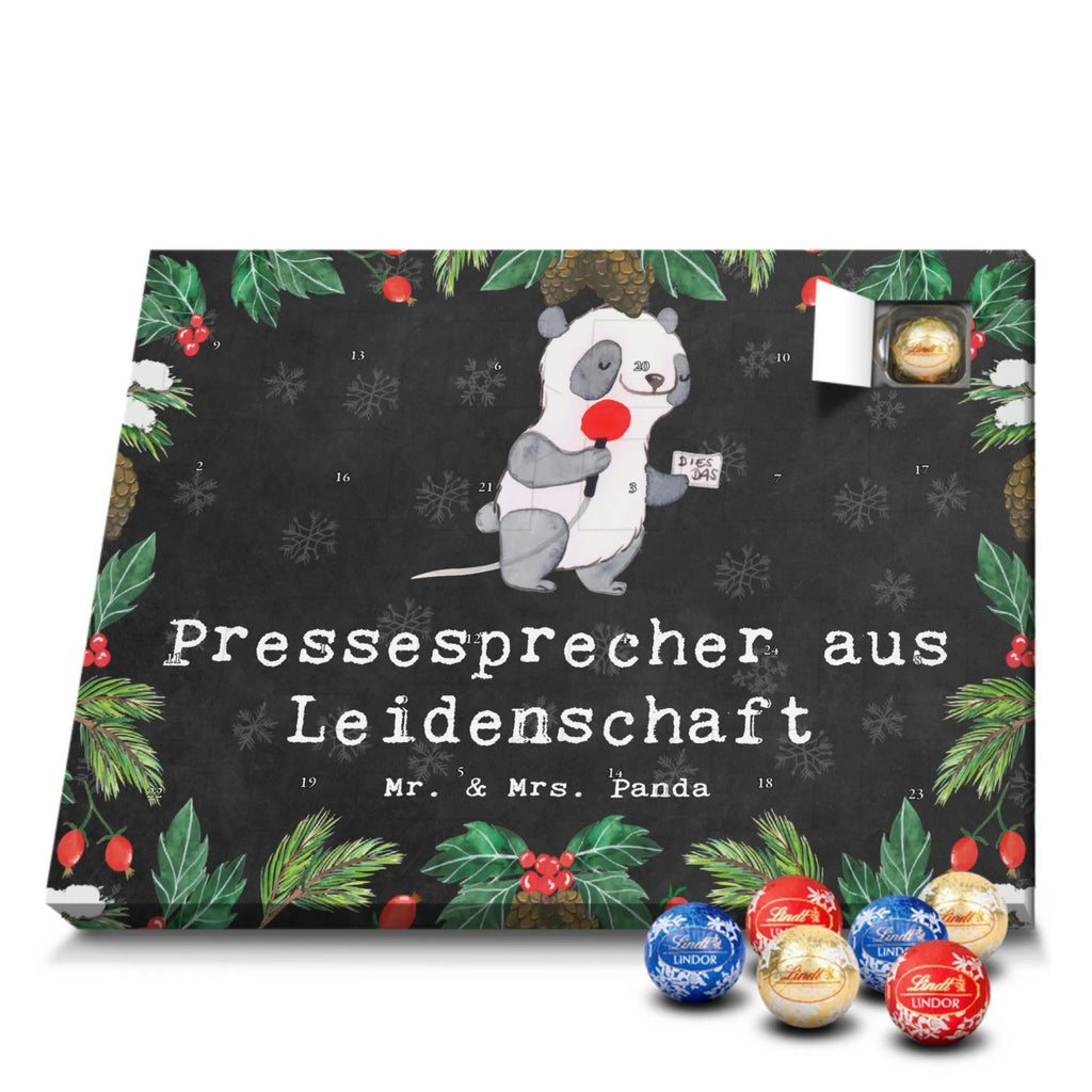 Chocolate advent calendar Press Spokesperson Passion gift, gift idea, sayings, best, farewell gift, passing exam, anniversary, retirement, promotion, job start, profession