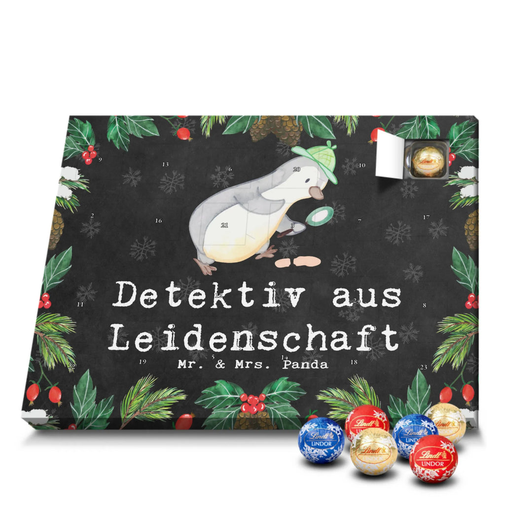 Chocolate advent calendar Detective passion gift, sayings, gift idea, best, farewell gift, passing exam, anniversary, retirement, promotion, job start, profession