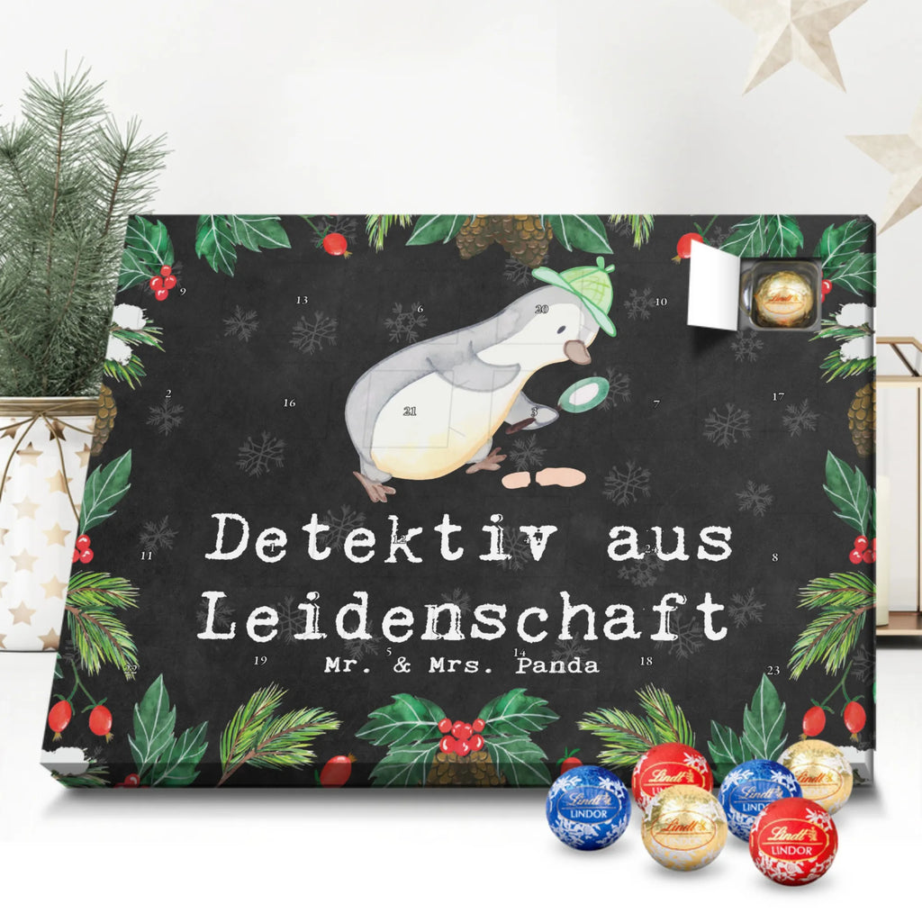 Chocolate advent calendar Detective passion gift, sayings, gift idea, best, farewell gift, passing exam, anniversary, retirement, promotion, job start, profession