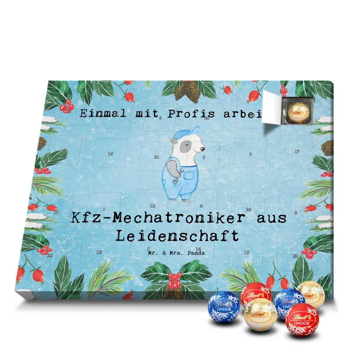 Chocolate advent calendar Automotive Mechatronics Technician passion gift, sayings, gift idea, best, farewell gift, passing exam, anniversary, retirement, promotion, job start, profession