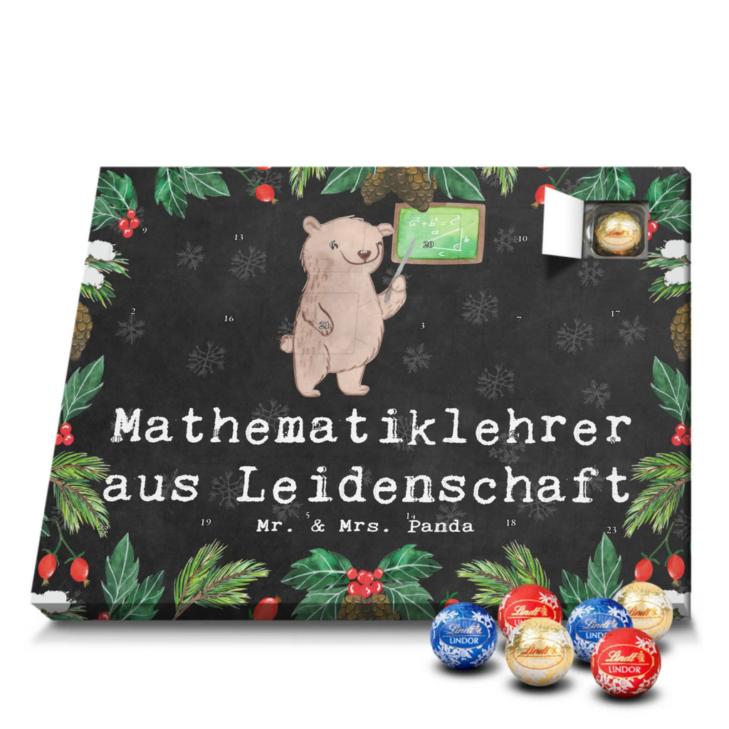 Chocolate advent calendar Mathematics Teacher Passion sayings, best, farewell gift, gift idea, passing exam, anniversary, retirement, promotion, job start, profession, gift