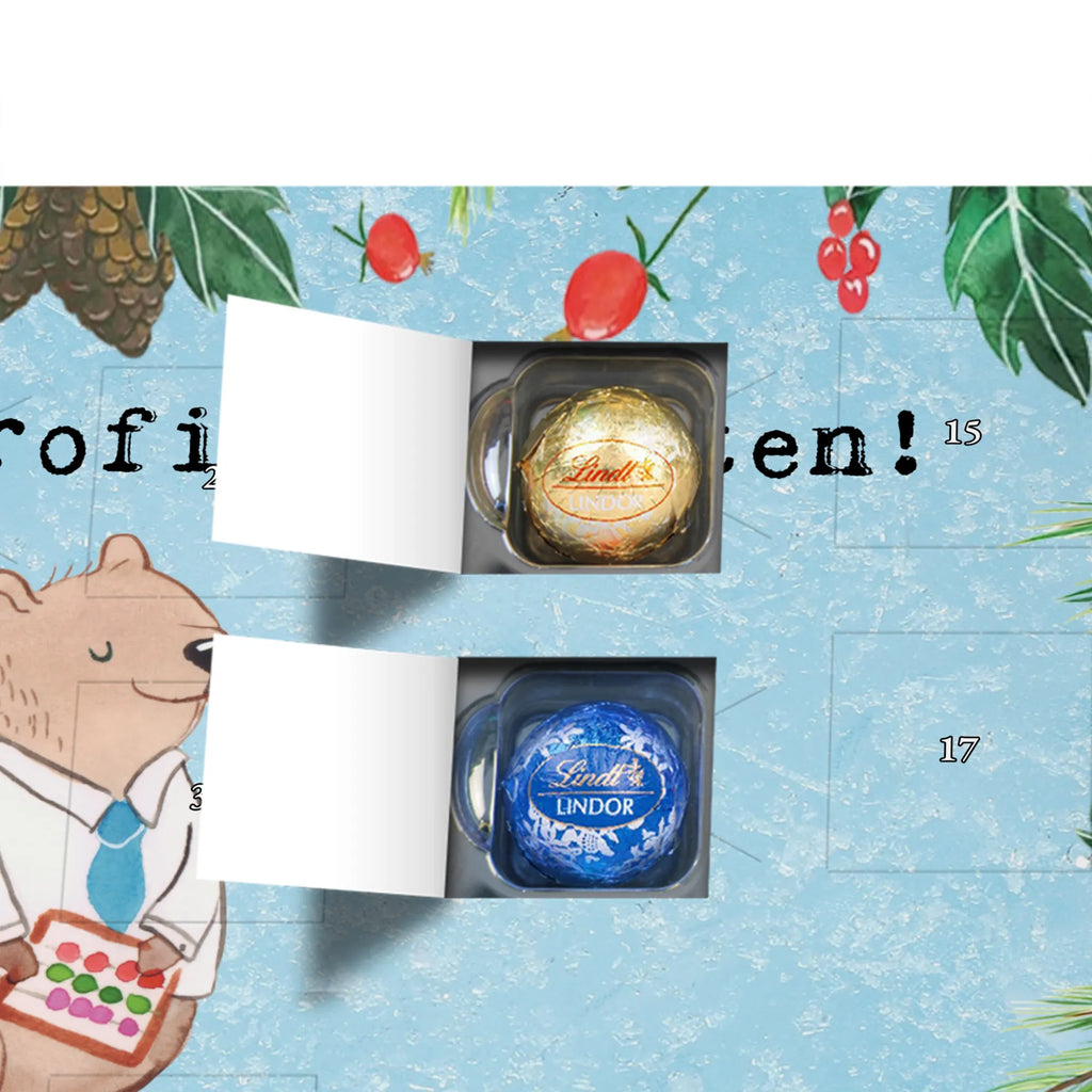 Chocolate advent calendar Office clerk Passion sayings, best, farewell gift, gift idea, passing exam, anniversary, retirement, promotion, job start, profession, gift