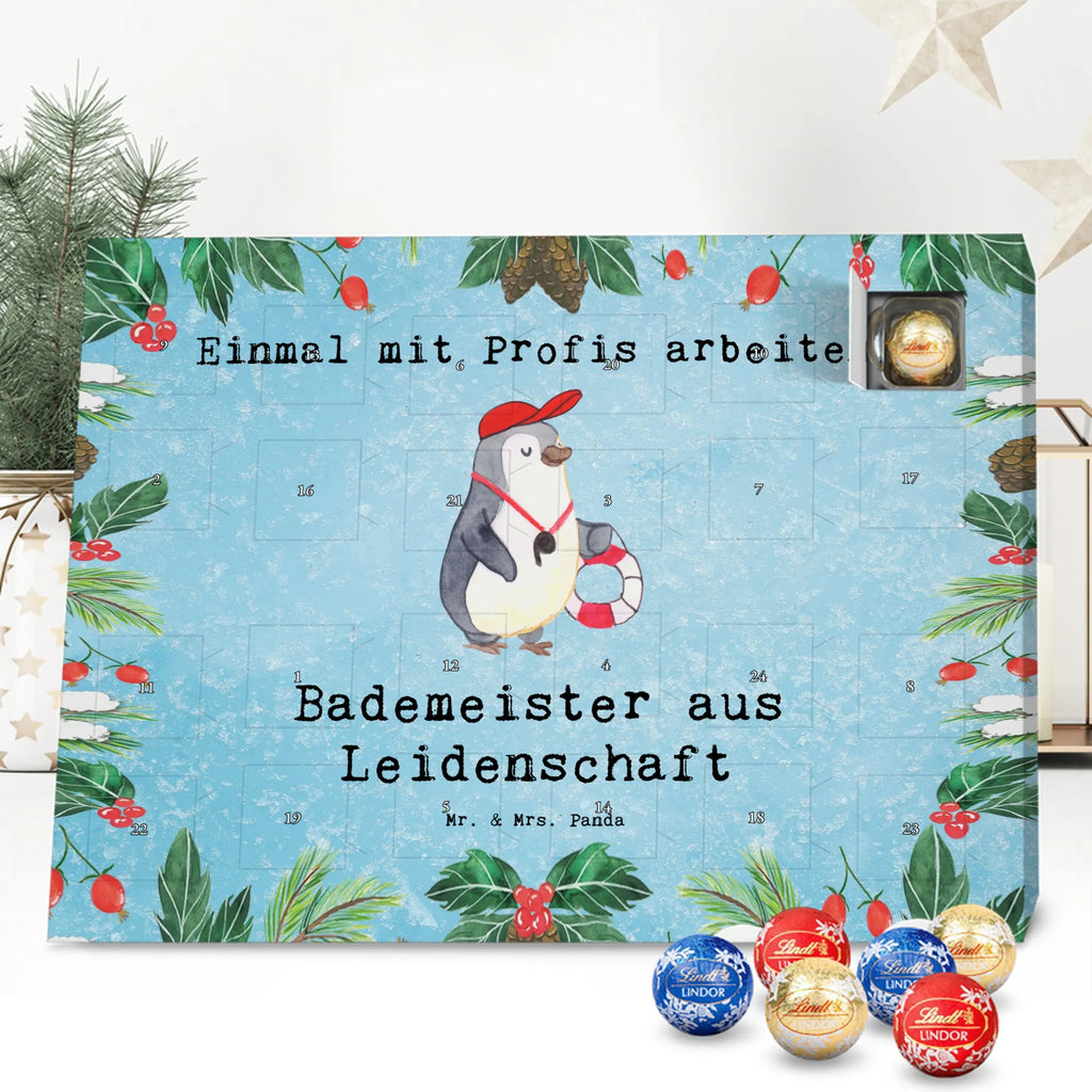 Chocolate advent calendar Lifeguard Passion gift, sayings, gift idea, best, farewell gift, passing exam, anniversary, retirement, promotion, job start, profession