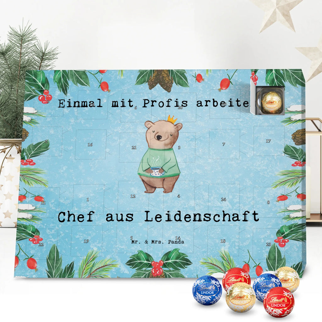 Chocolate advent calendar Boss Passion gift, sayings, gift idea, best, farewell gift, passing exam, anniversary, retirement, promotion, job start, profession