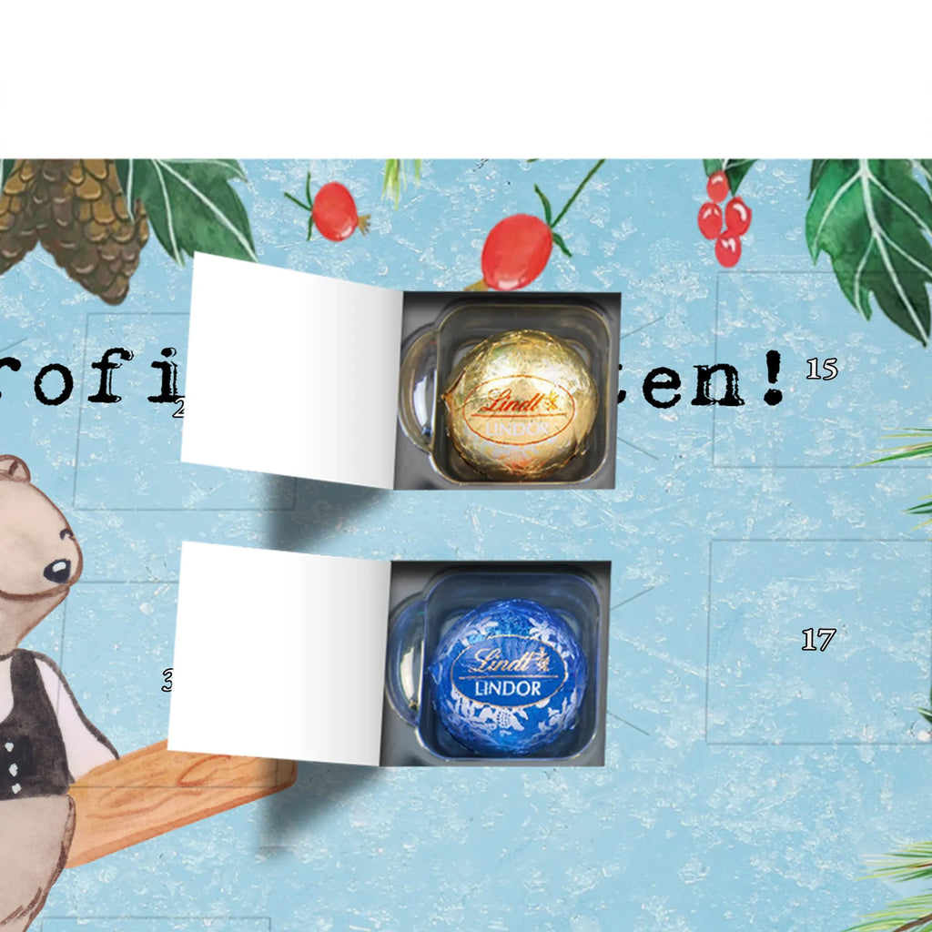 Chocolate advent calendar Carpenter Passion gift, sayings, gift idea, best, farewell gift, passing exam, anniversary, retirement, promotion, job start, profession