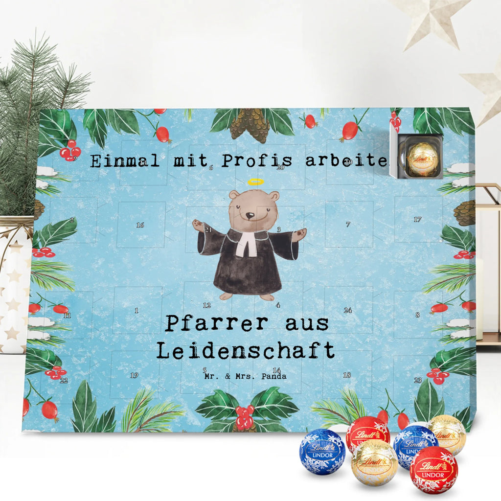 Chocolate advent calendar Pastor Passion gift, sayings, gift idea, best, farewell gift, passing exam, anniversary, retirement, promotion, job start, profession