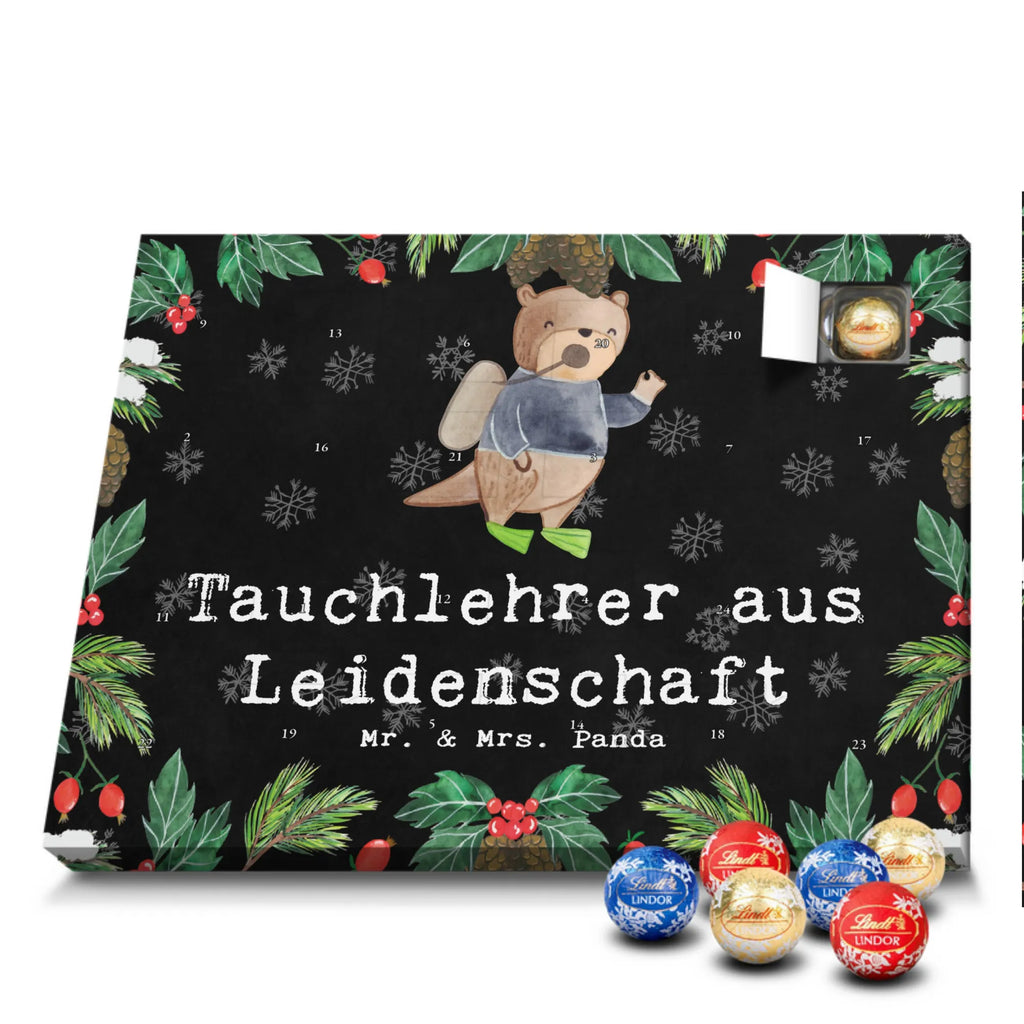 Chocolate advent calendar Dive Instructor passion gift, gift idea, sayings, best, farewell gift, passing exam, anniversary, retirement, promotion, job start, profession