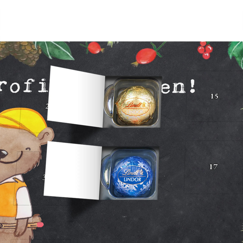 Chocolate advent calendar Civil engineer Passion gift, sayings, gift idea, best, farewell gift, passing exam, anniversary, retirement, promotion, job start, profession