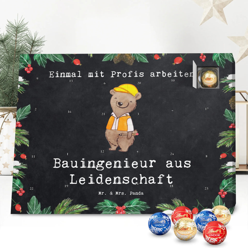 Chocolate advent calendar Civil engineer Passion gift, sayings, gift idea, best, farewell gift, passing exam, anniversary, retirement, promotion, job start, profession