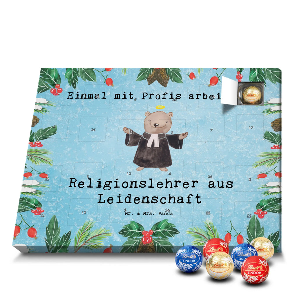 Chocolate advent calendar Religious Teacher Passion gift, gift idea, sayings, best, farewell gift, passing exam, anniversary, retirement, promotion, job start, profession