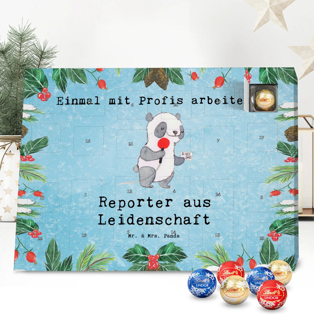 Chocolate advent calendar Reporter Passion gift, gift idea, sayings, best, farewell gift, passing exam, anniversary, retirement, promotion, job start, profession