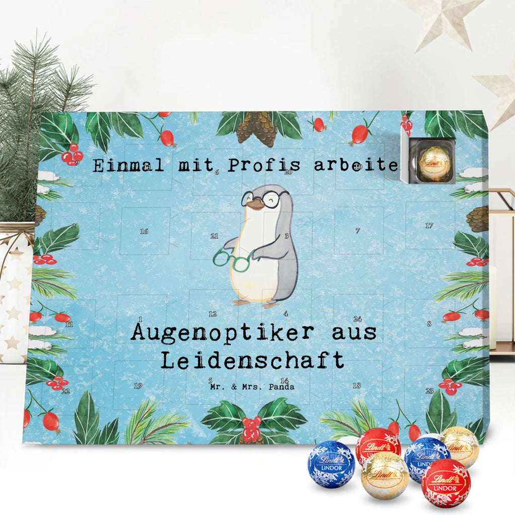 Chocolate advent calendar Optician Passion gift, sayings, gift idea, best, farewell gift, passing exam, anniversary, retirement, promotion, job start, profession