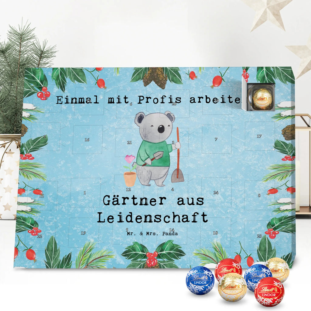 Chocolate advent calendar Gardener Passion gift, gift idea, sayings, best, farewell gift, passing exam, anniversary, retirement, promotion, job start, profession