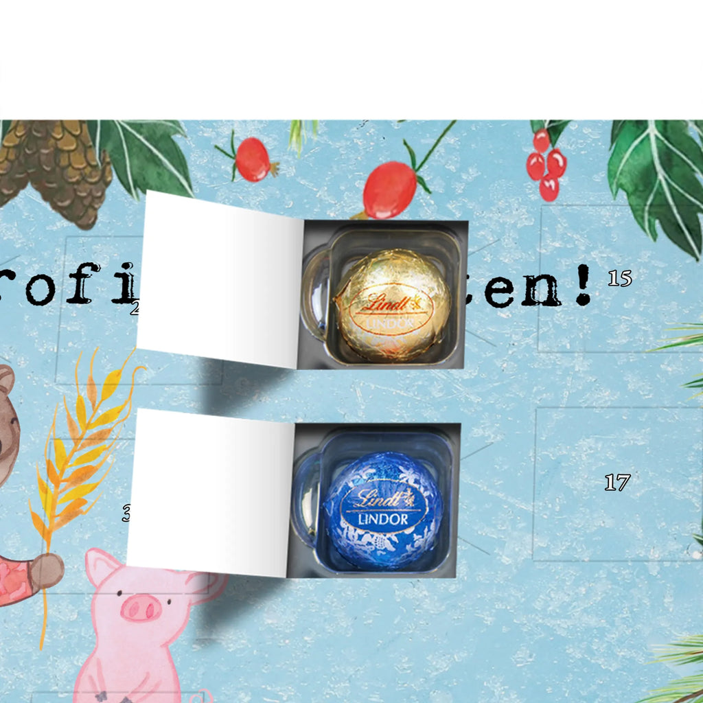 Chocolate advent calendar Farmer Passion gift, sayings, gift idea, best, farewell gift, passing exam, anniversary, retirement, promotion, job start, profession