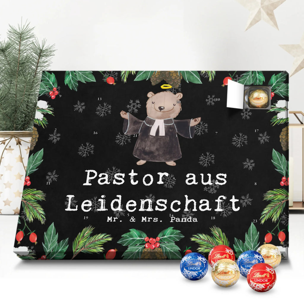 Chocolate advent calendar Pastor Passion gift, sayings, gift idea, best, farewell gift, passing exam, anniversary, retirement, promotion, job start, profession