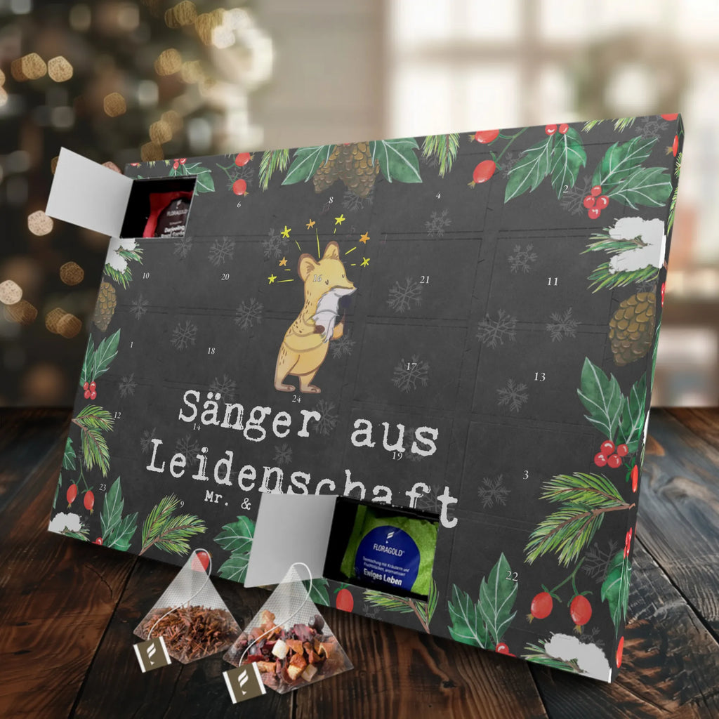 Tee Adventskalender Sänger Leidenschaft Adventskalender mit Tee, Tee Adventskalender, Adventskalender, Geschenk, Schenken, Jubiläum, Danke, Dankeschön, Beruf, Ausbildung, Abschied, Rente, Kollege, Kollegin, Arbeitskollege, Mitarbeiter, Firma